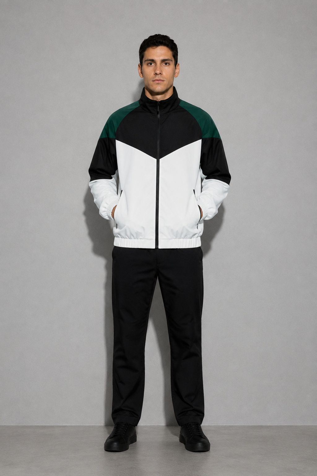 Sophie - Colour-Block Sports Jacket