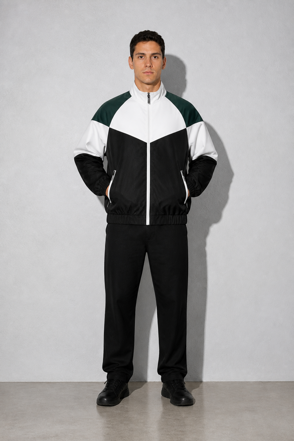 Sophie - Colour-Block Sports Jacket