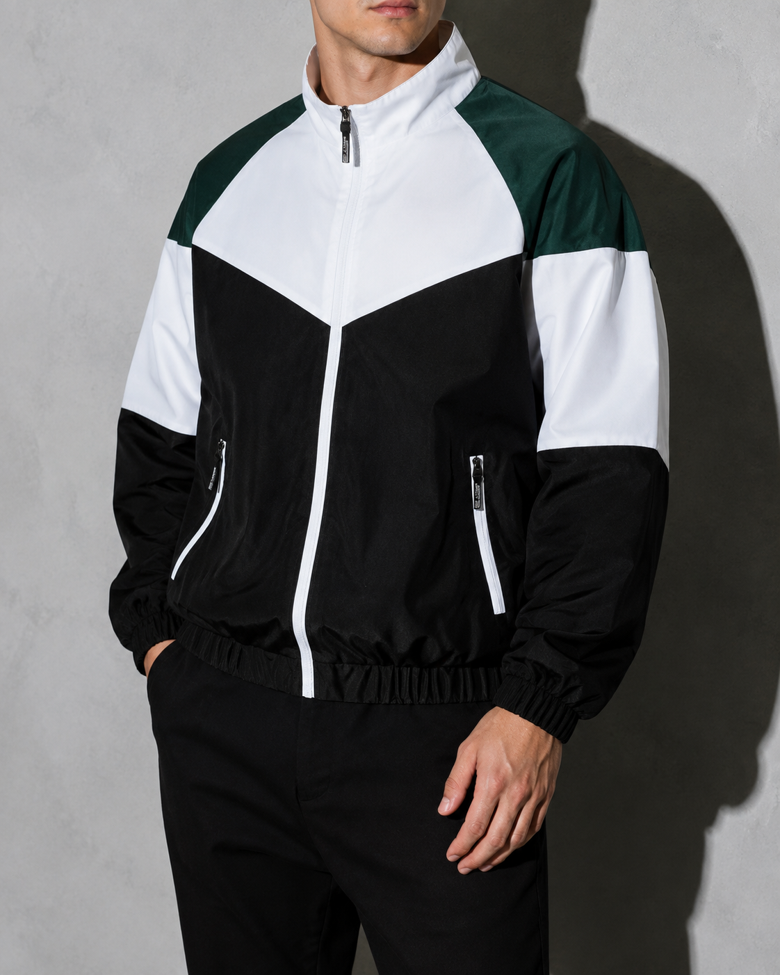 Sophie - Colour-Block Sports Jacket