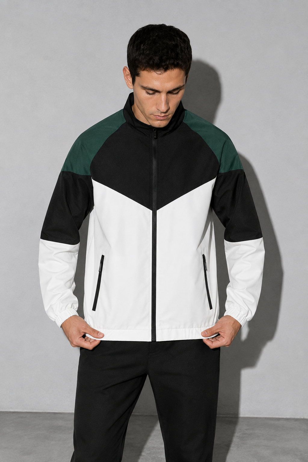 Sophie - Colour-Block Sports Jacket