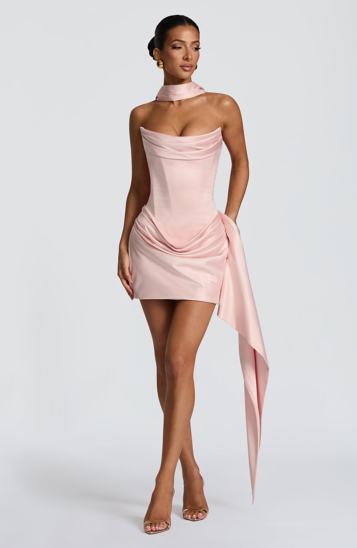 Celine - Strapless Mini Dress