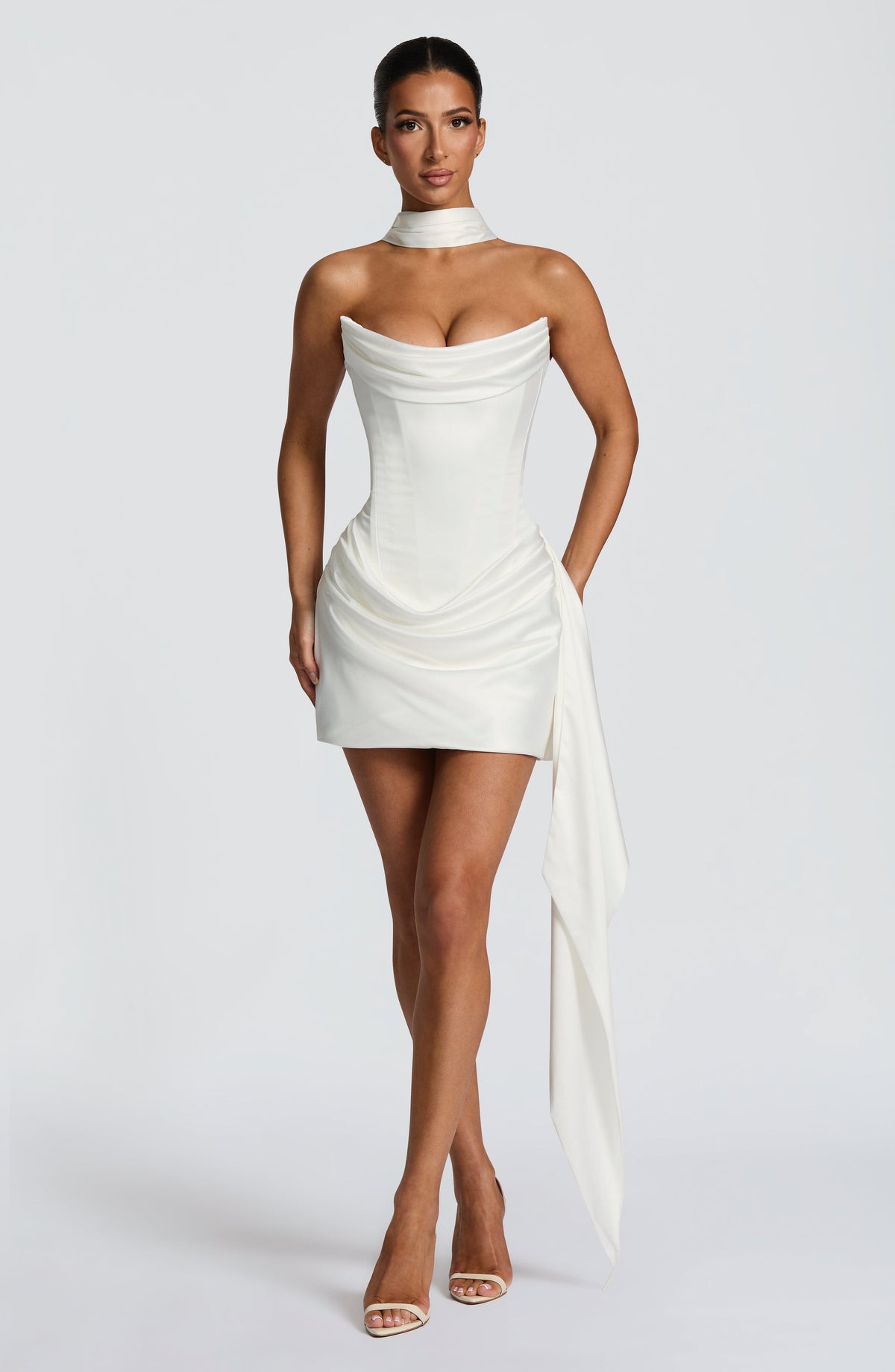 Celine - Strapless Mini Dress