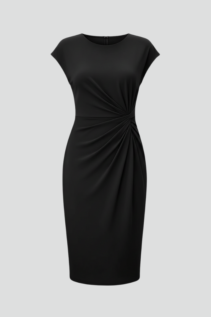 Lara - Pleated Waist Dress