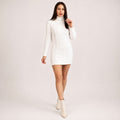Esme - Roll Neck Knit Dress