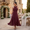Eliza - Waist Bow Maxi Dress