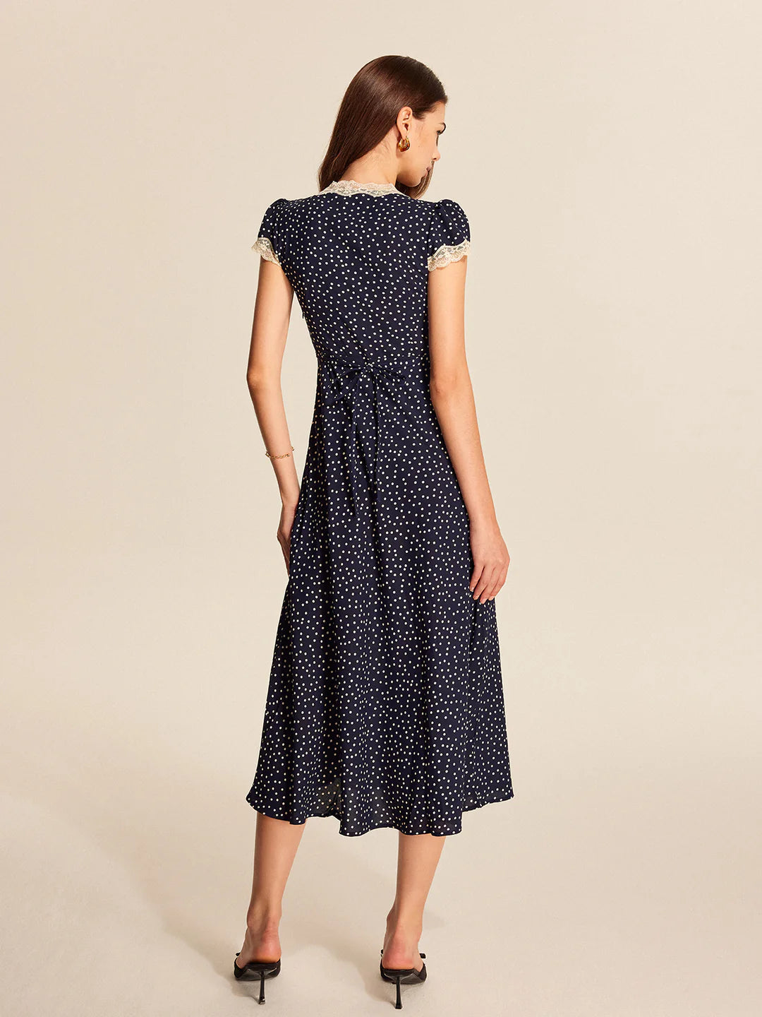Juliet - Polka Dot Midi Dress