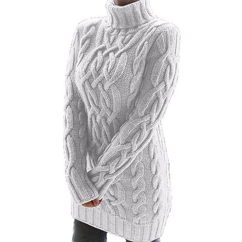 Esme - Roll Neck Knit Dress