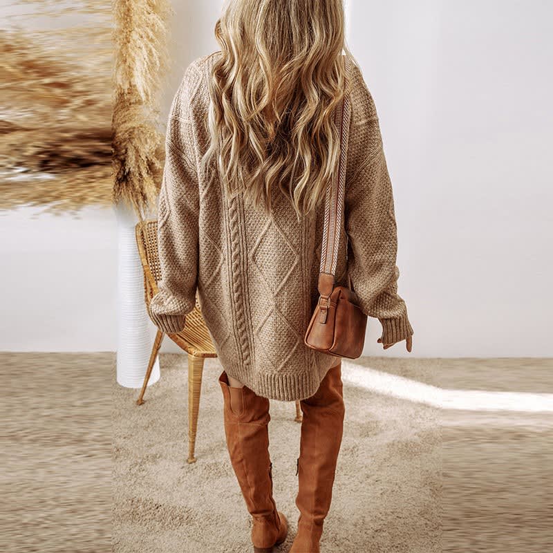 Ida - Cable Knit Dress