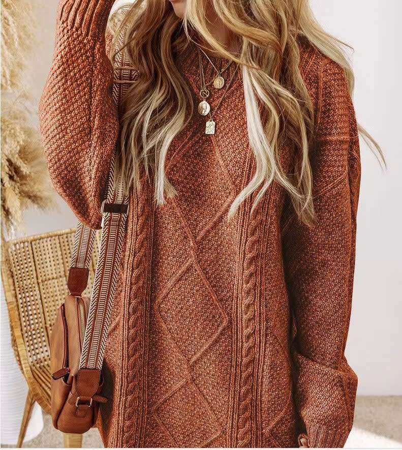 Ida - Cable Knit Dress