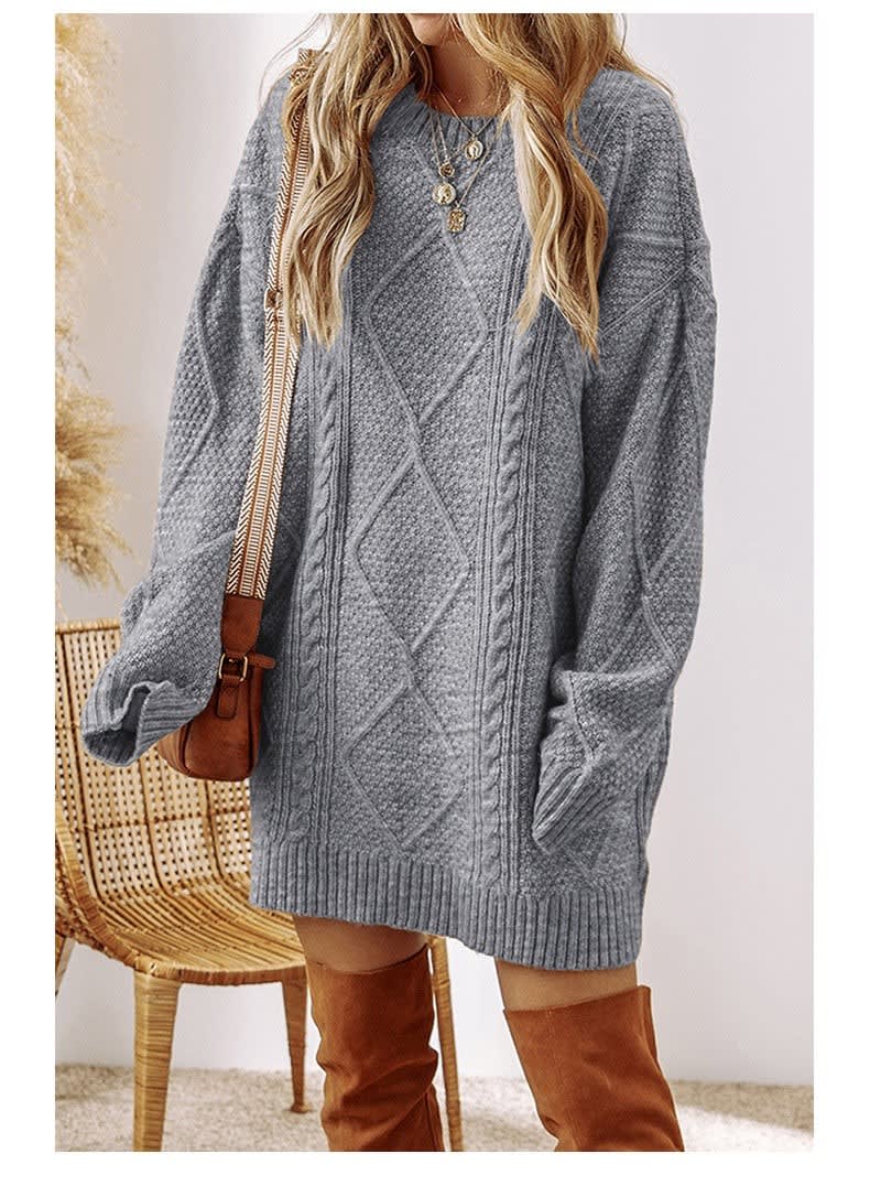 Ida - Cable Knit Dress