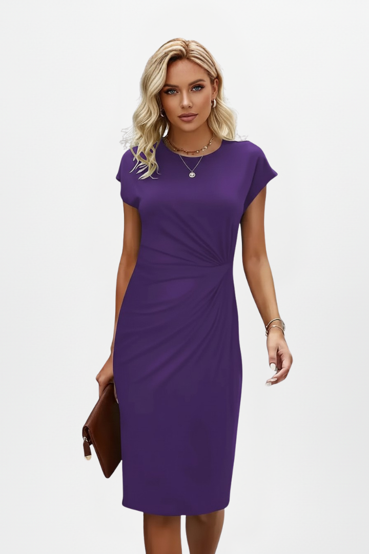 Lara - Pleated Waist Dress