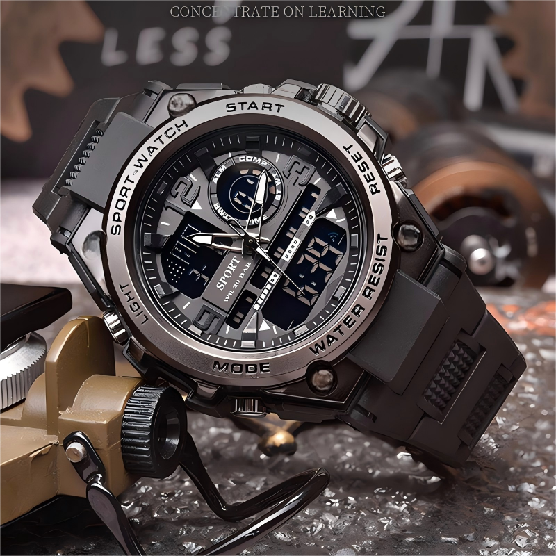 Men's Sports Watch with Luminous Display