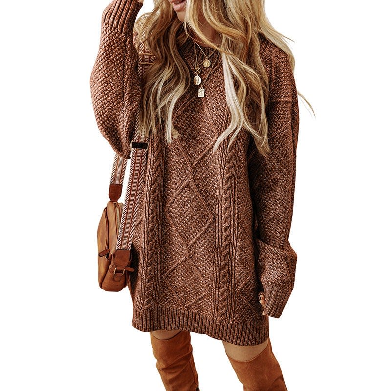 Ida - Cable Knit Dress