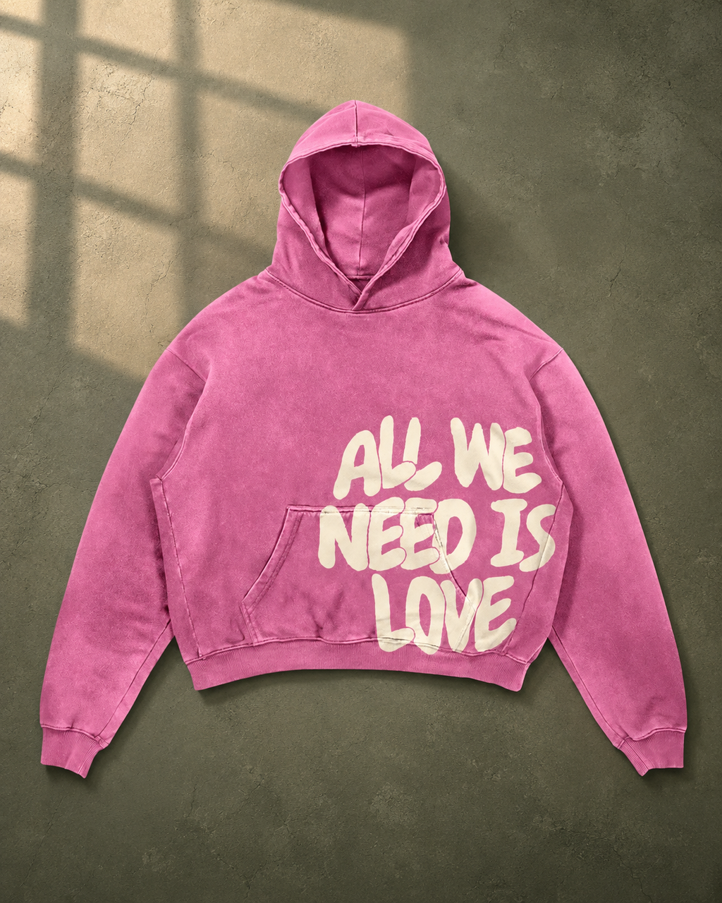 Summer - Patterned Pullover Hoodie