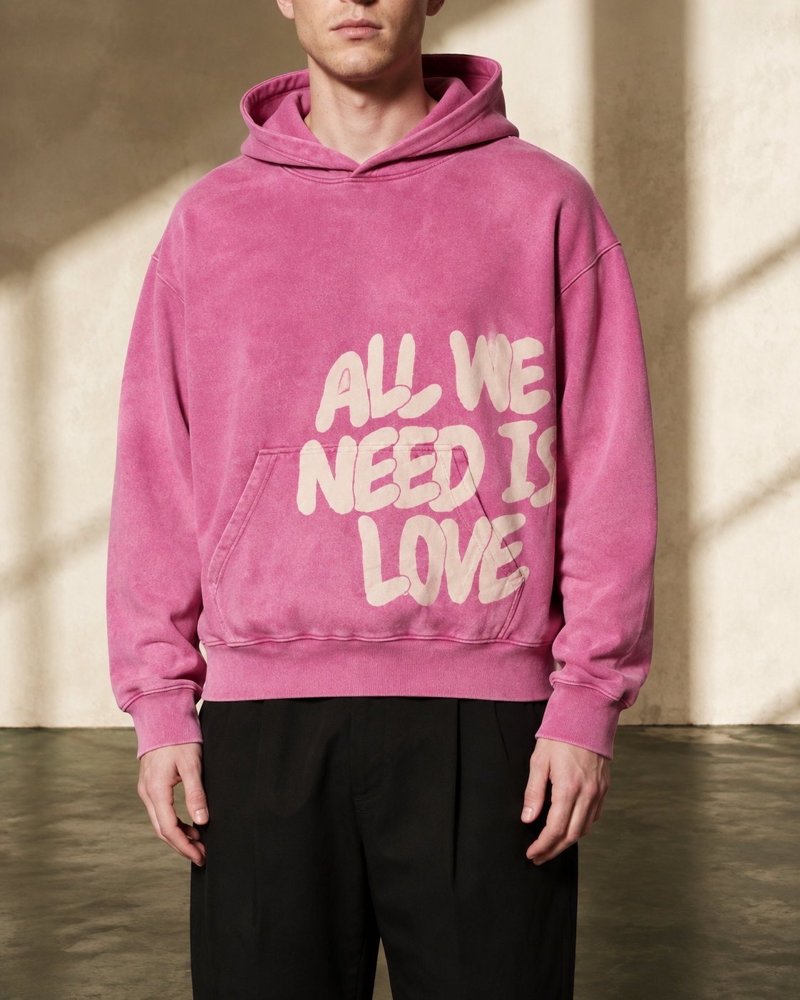 Summer - Patterned Pullover Hoodie