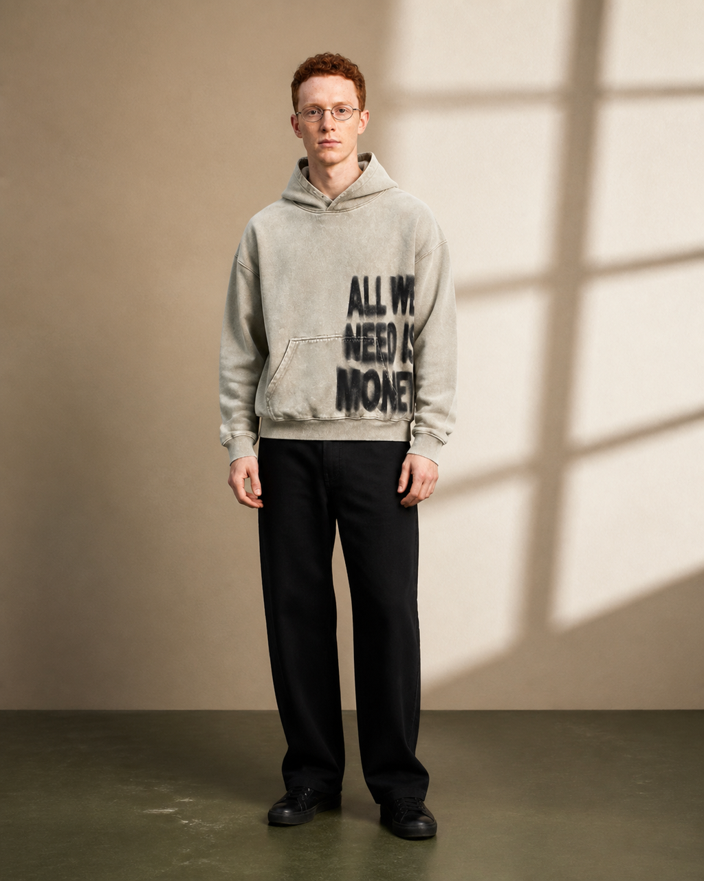 Summer - Patterned Pullover Hoodie