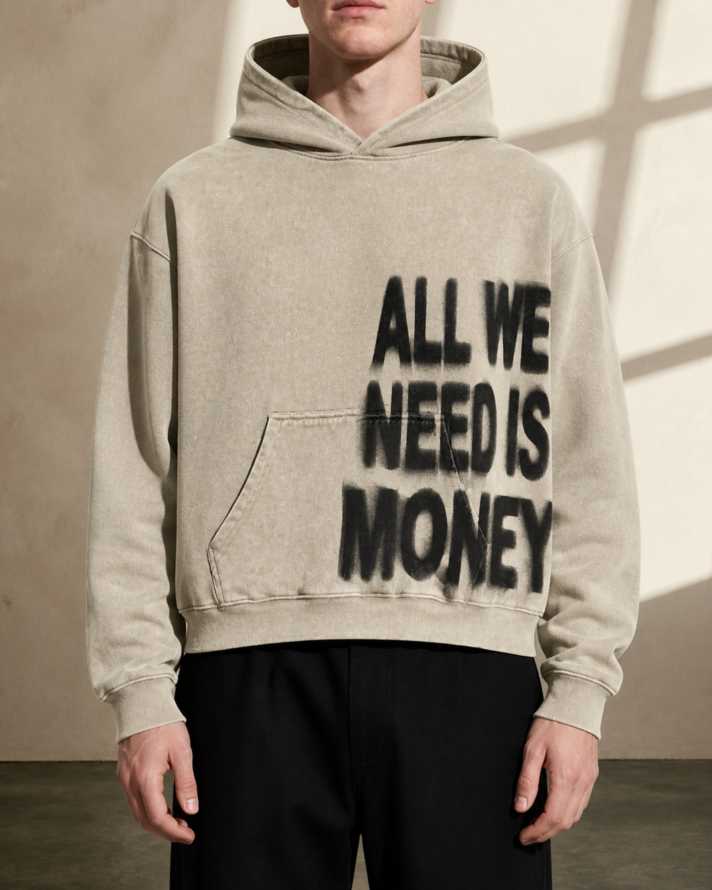Summer - Patterned Pullover Hoodie