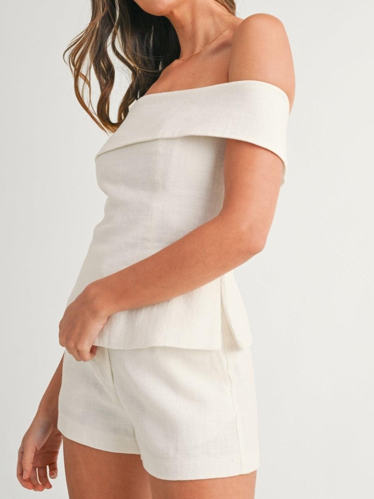 Women's Two-Piece Clothing Set with Cropped Top and Pants