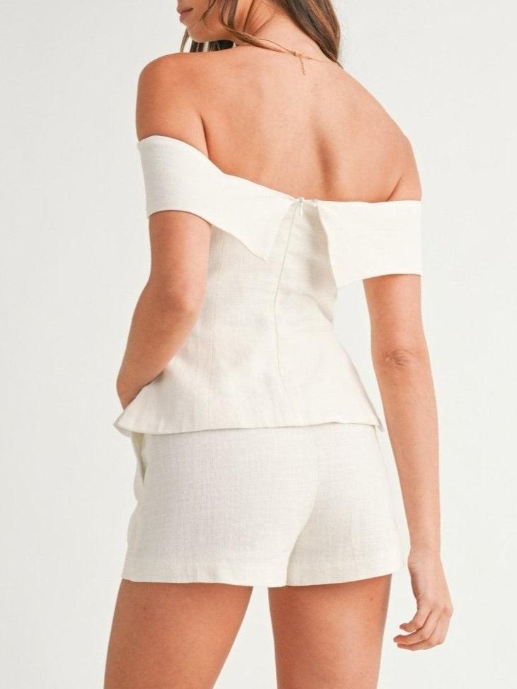 Women's Two-Piece Clothing Set with Cropped Top and Pants