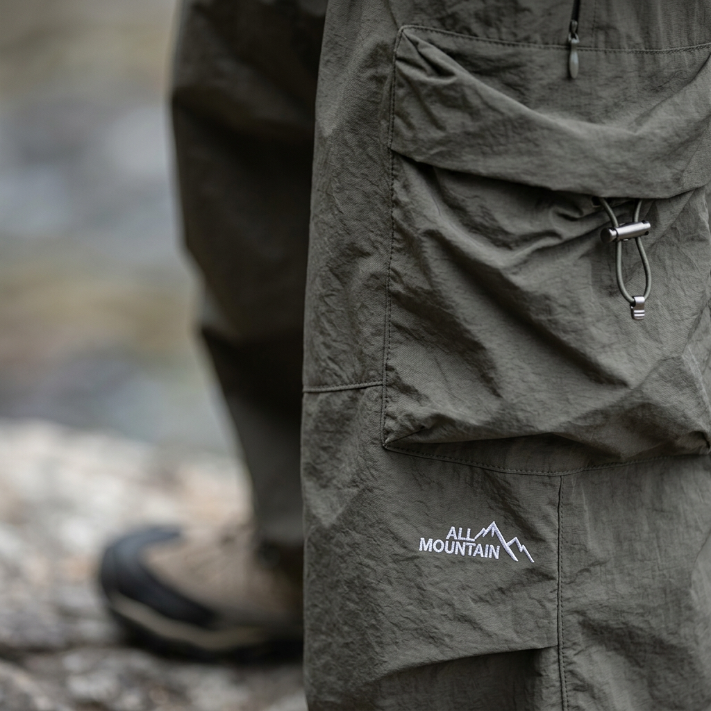 Unisex Waterproof Cargo Pants with Loose Fit