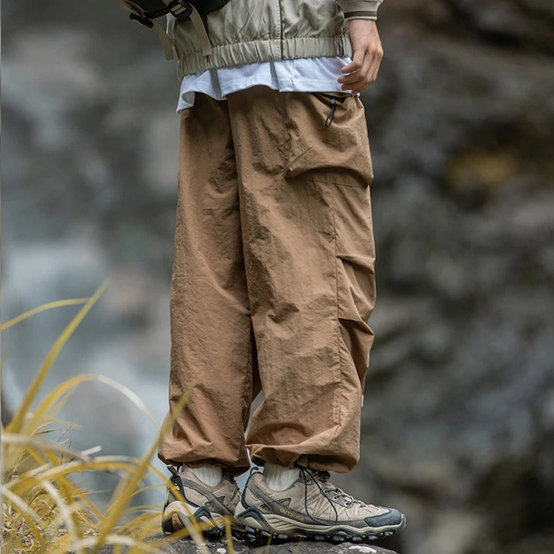 Unisex Waterproof Cargo Pants with Loose Fit
