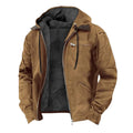 Men's Hooded Fleece-Lined Jacket