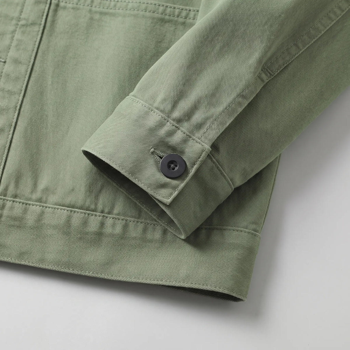 Men's Washed Cotton Twill Chore Jacket