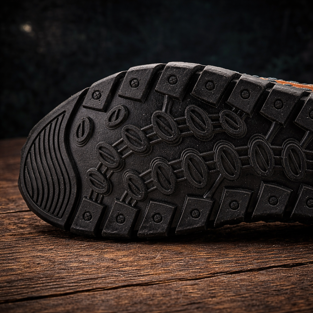 Men's Outdoor Walking Sandals with Closed Toe