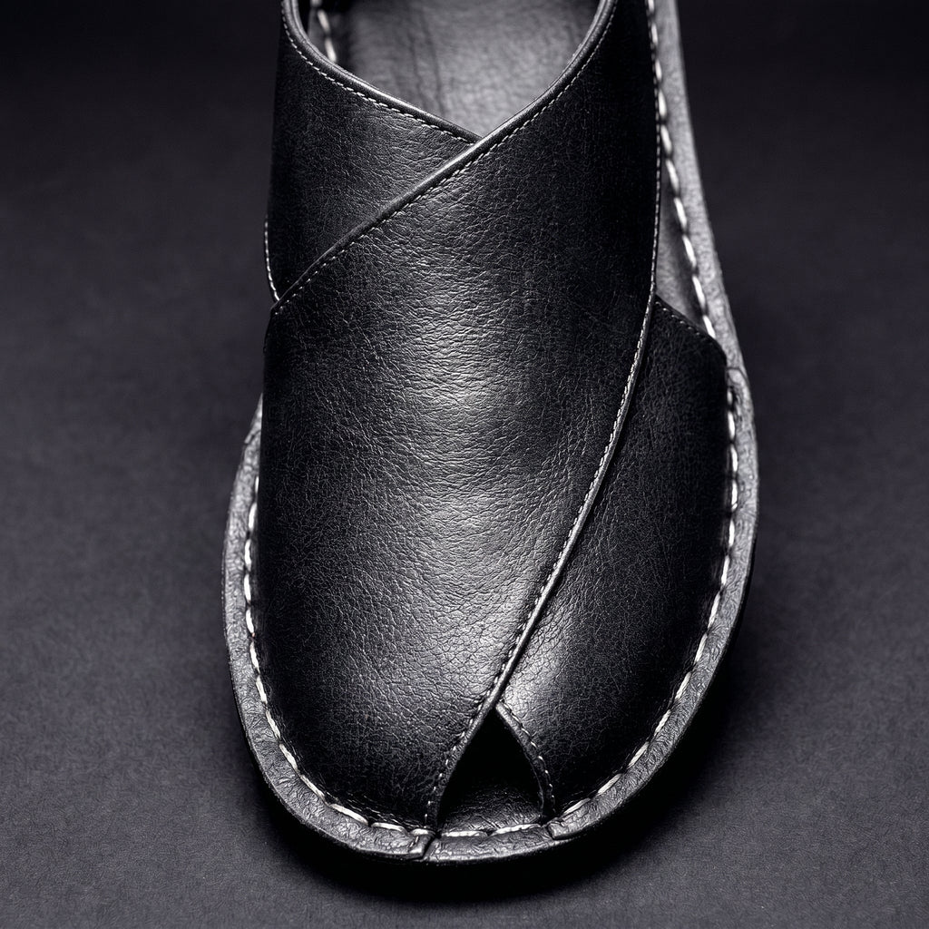 Women's Slip-On Mules with Side Cutouts