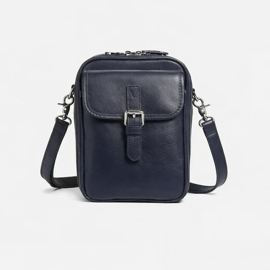Women's Crossbody Bag with Adjustable Strap and Flap Closure