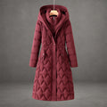 Women's Longline Hooded Down Coat
