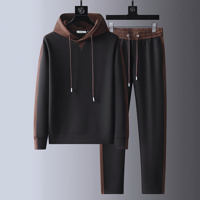 Men's Two-Piece Clothing Set in Lightweight Cotton Blend