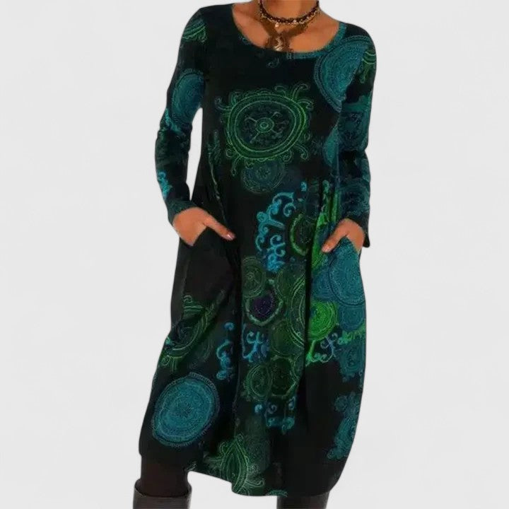 Women's Dress with Tailored Fit and Classic Design