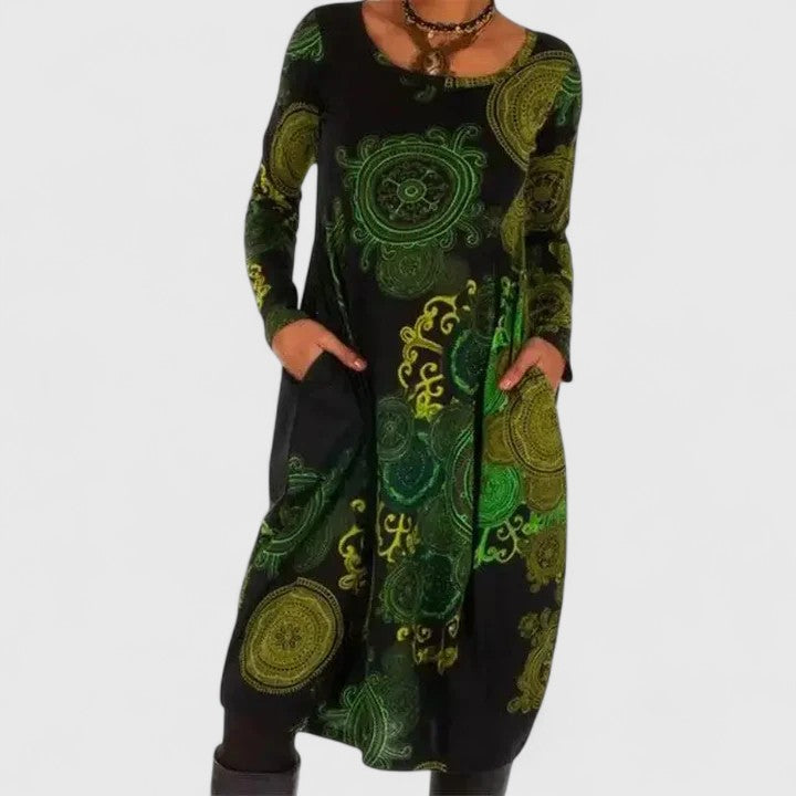 Women's Dress with Tailored Fit and Classic Design